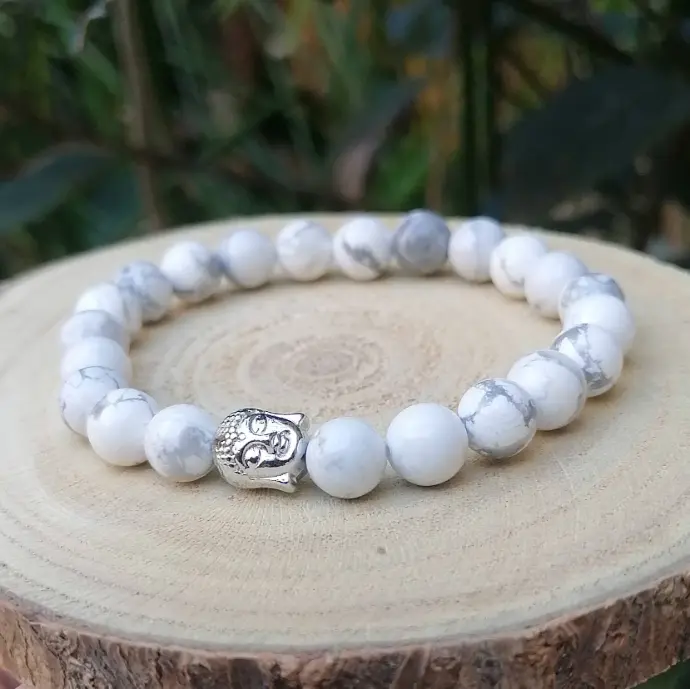 Bracelet en howlite